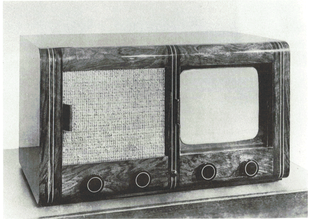 Äußeres und Chassis des Fernsehempängers E1, 1939