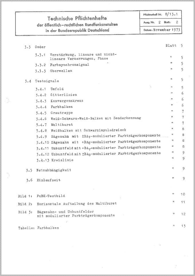 02-Elektronische Testbildgeneratoren zur Erzeugung des FuBK Farbtestbildes