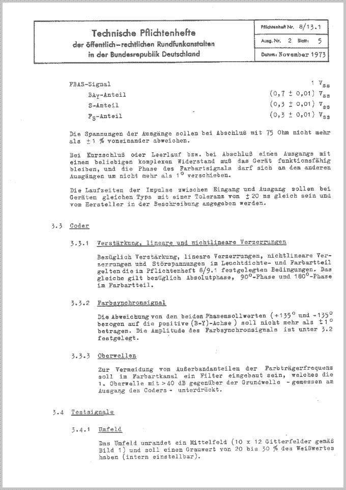 05-Elektronische Testbildgeneratoren zur Erzeugung des FuBK Farbtestbildes