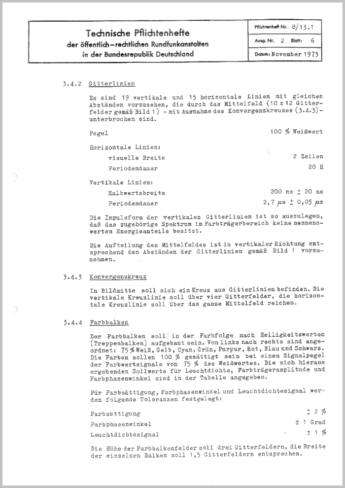 06-Elektronische Testbildgeneratoren zur Erzeugung des FuBK Farbtestbildes