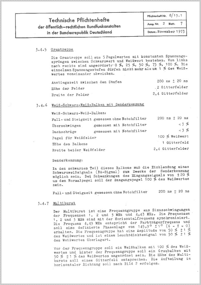 07-Elektronische Testbildgeneratoren zur Erzeugung des FuBK Farbtestbildes